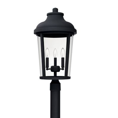 Dunbar Post Light by Capital Lighting(Black)-OPEN BOX