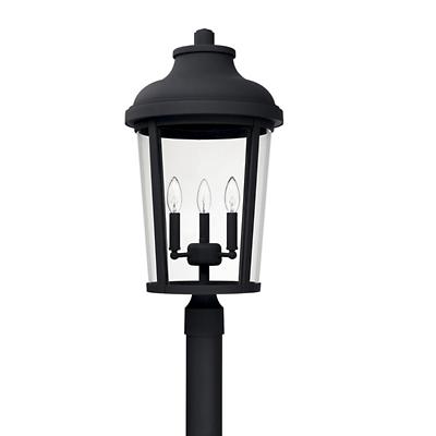 Dunbar Post Light by Capital Lighting(Black)-OPEN BOX RETURN