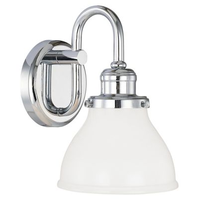 Baxter Wall Sconce (Milk|Chrome) - OPEN BOX