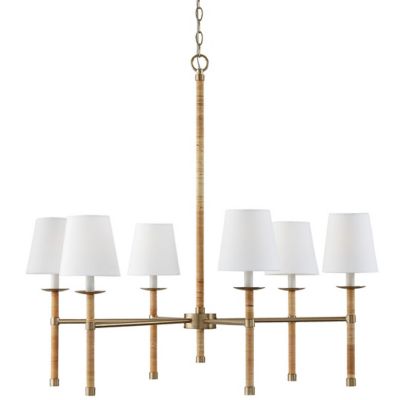 Tulum Chandelier (Matte Brass) - OPEN BOX