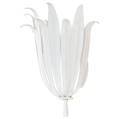 Eden Wall Sconce (Textured White) - OPEN BOX