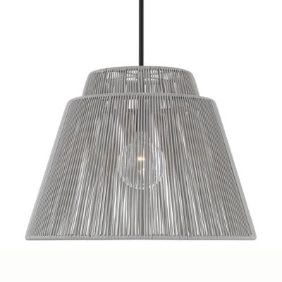 Jasper Outdoor Pendant (Grey with Black) - OPEN BOX