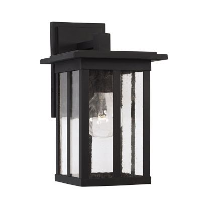 Barrett Outdoor Wall Sconce (Black|Small) - OPEN BOX