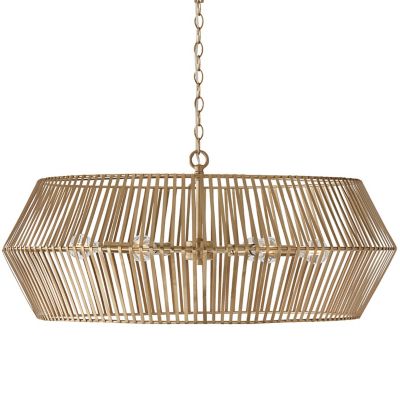Kaiya Chandelier (Matte Brass|31 In) - OPEN BOX