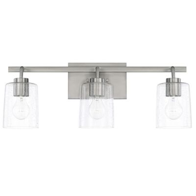 Greyson Bath Bar (Brushed Nickel|3 light) - OPEN BOX
