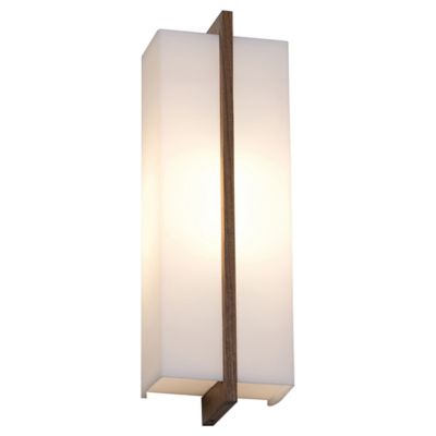 Via Wall Sconce/Flushmount (Walnut Light|120 Volt)-OPEN BOX