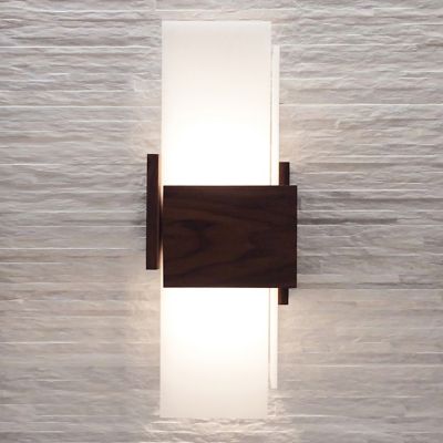 Acuo Wall Sconce (Dark Stained Walnut/3500)-OPEN BOX RETURN