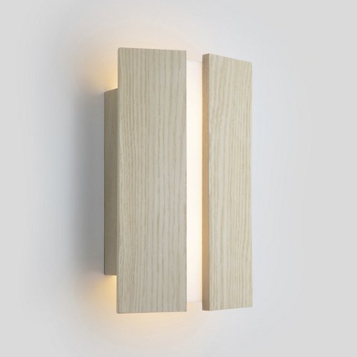 Rima LED Wall Sconce (White Washed Oak|2700) - OPEN BOX