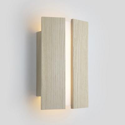 Rima LED Wall Sconce (White Washed Oak|2700) - OPEN BOX