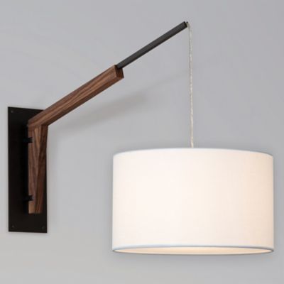 Talea Wall Sconce (Black Wood|Walnut|White) - OPEN BOX