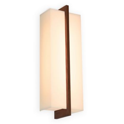 Via Wall Sconce / Flushmount 277V(Walnut|LED 2700K)-OPEN BOX