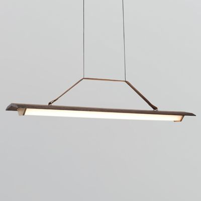 Penna Linear Suspension(Brushed Brass|Walnut|40 In)-OPEN BOX