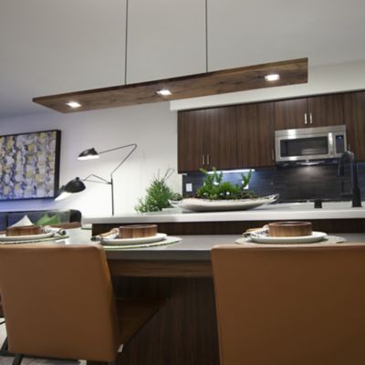Shown in Oiled Walnut finish, in use