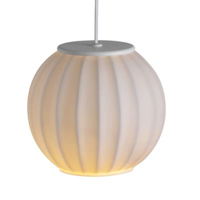 Carpyen Mei Pendant Light - Color: White/Matte - Size: Wide - 3351100U