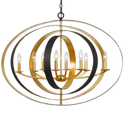 Luna Wide Chandelier