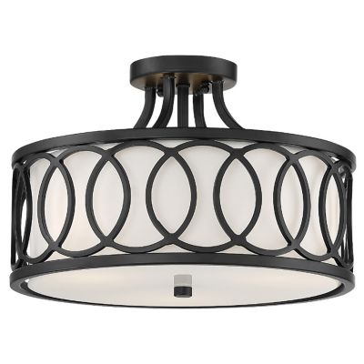 Crystorama Graham Semi-Flushmount