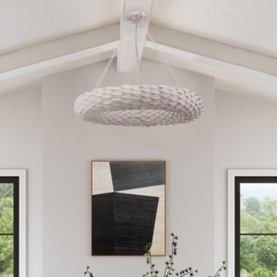 Shown in Matte White finish, Large size, in use