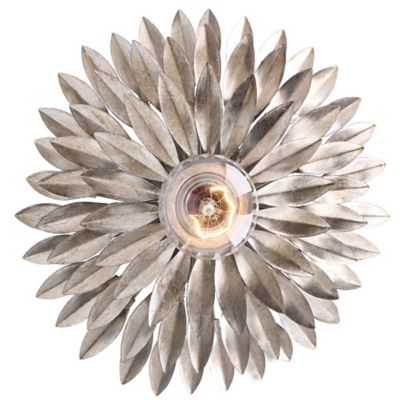Broche Exposed Bulb Wall Sconce