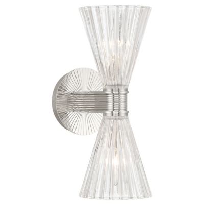 Lotus Cone Double Wall Sconce