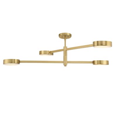 Orson 4 Light Semi-Flushmount