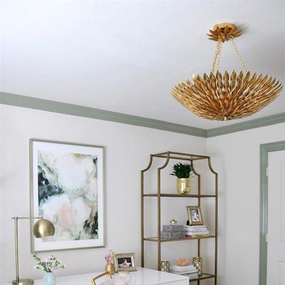 Shown in Antique Gold finish, in use