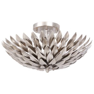 Broche Small Semi Flushmount/Wall Sconce