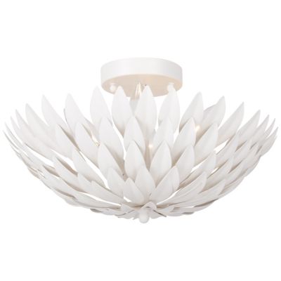 Broche Small Semi Flushmount/Wall Sconce