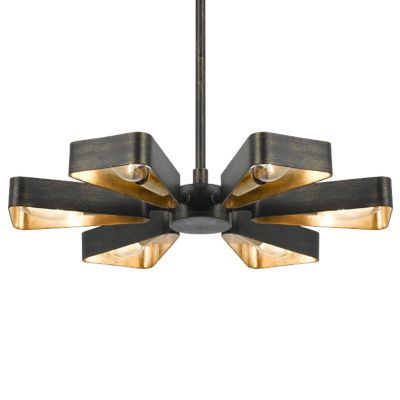 Luna 6 Light Chandelier/Wall Sconce