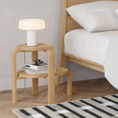 Shown in Oak color, in use
