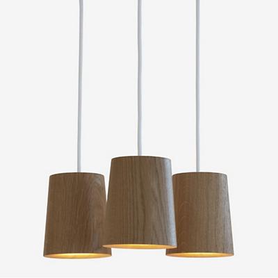 Solid Cluster Multi Light Cylindrical Pendant