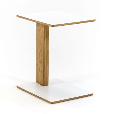 Overhang Rectangular Side Table