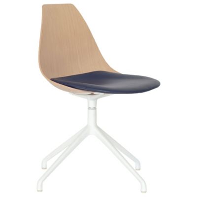 Ziba Wood Back Swivel Chair