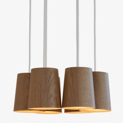 Solid Cluster Multi Light Cone Pendant