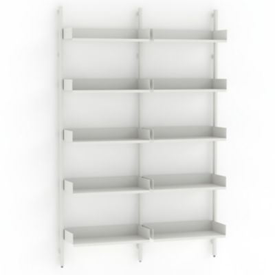 Slot Adjustable Double Shelving