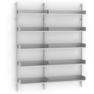 Slot Adjustable Double Shelving
