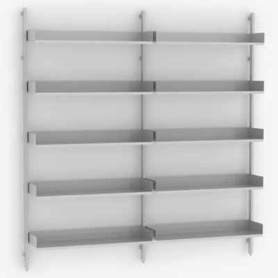 Slot Adjustable Double Shelving