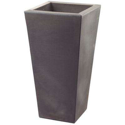 Bowery Square Tall Planter with Sand Cavity