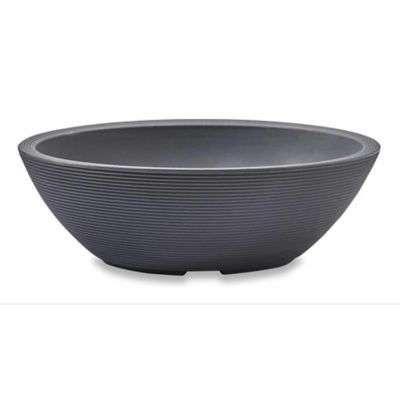 Delano Indoor/Outdoor Oval-Shape Planter Bowl