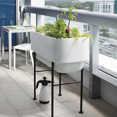 TruDrop Nest Self Watering Elevated Planter with Legs