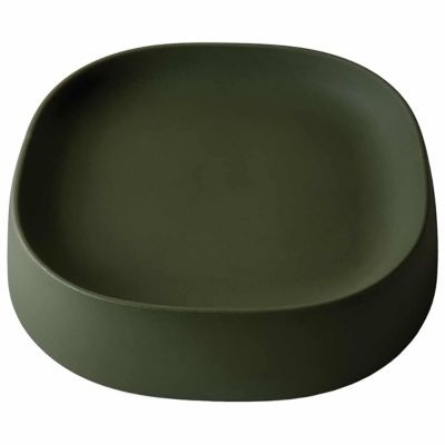 Pebble Modern Plant Caddy with Hidden Wheels