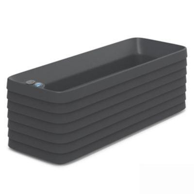 TruDrop Slat Self Watering Modern Window Box