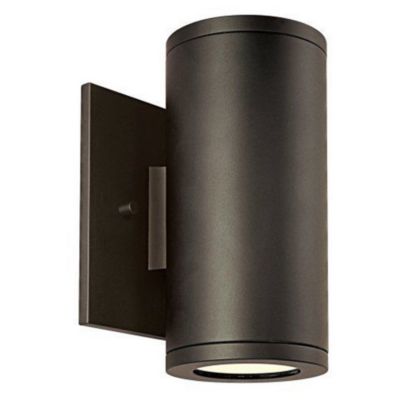 Silo Dual Wall Light (Aluminum/Bronze) - OPEN BOX RETURN