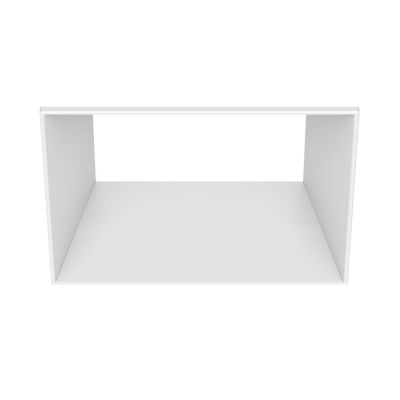 Eco 1 in Square Flangeless Trim with Mudplate