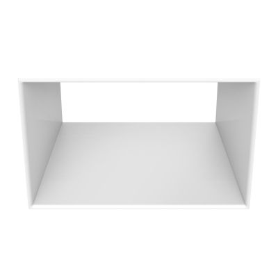 Eco 3 in Square Flangeless Trim with Mudplate