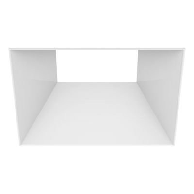 Eco 5in Square Flangeless Trim with Mudplate