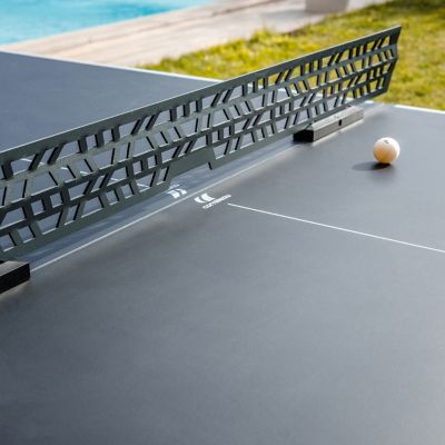 Shown in Black color, Black tabletop type, Magnetic Removable Net type, detail view