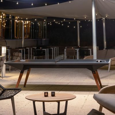 Shown in Black color, Black tabletop type, Magnetic Removable Net type, in use
