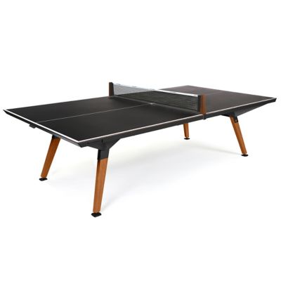 Cornilleau Ping Pong Table (Black|Traditional Net)-OPEN BOX