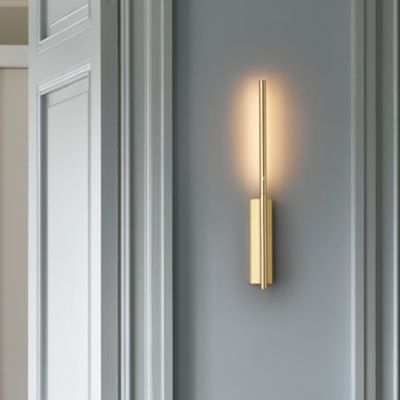 Shown in Satin Brass finish, in use