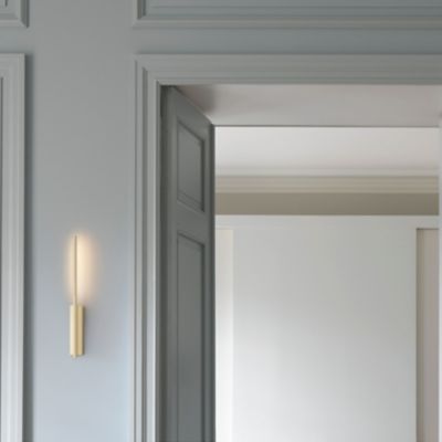 Shown in Satin Brass finish, in use